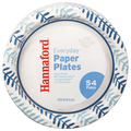 Hannaford Everyday Paper Plates 10.06 Inch