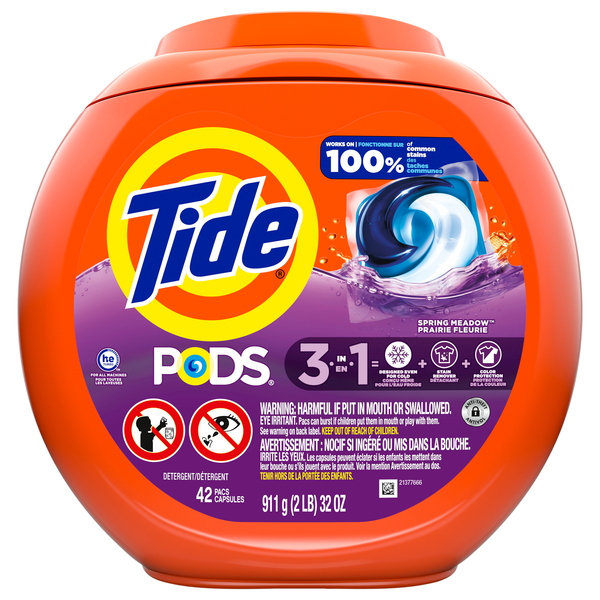 Tide Pods 3-in-1 Srping Meadow Laundry Detergent Pacs