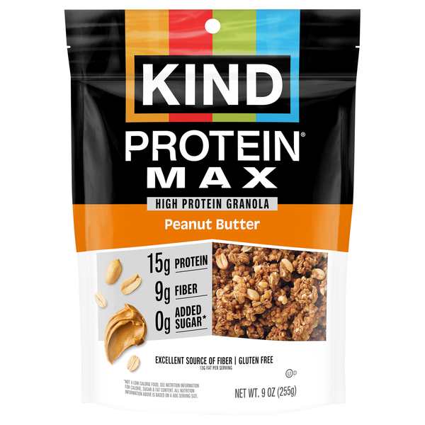 KIND Protein MAX Gluten Free Peanut Butter Granola
