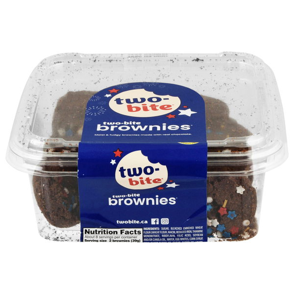 two-bite Mini Brownies