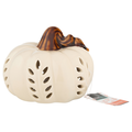 Smart Living Light Up Harvest Pumpkin Decor White