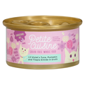 Petite Cuisine Grain Free Tuna Pumpkin & Tilapia Entree in Broth Cat Food