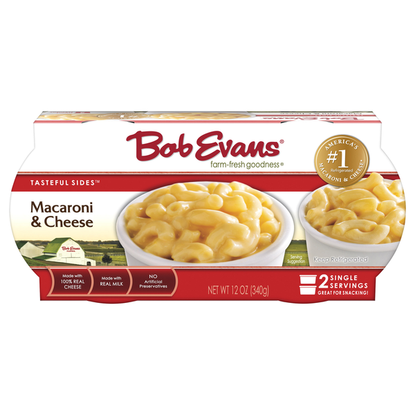 Bob Evans Macaroni & Cheese - 2 Single Servings