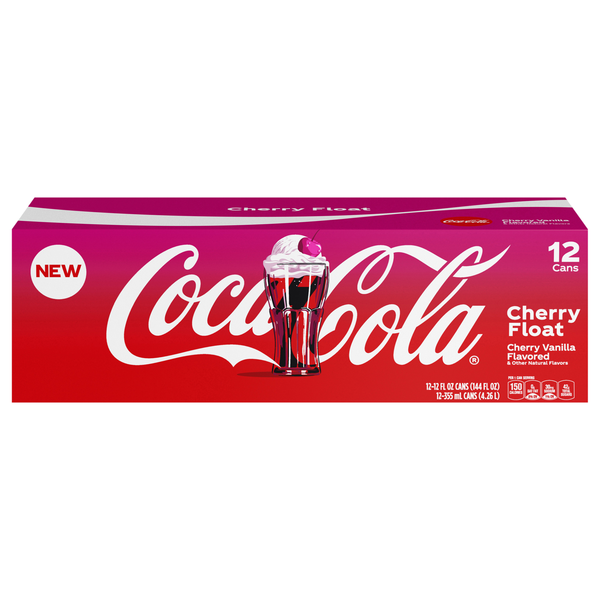Coca-Cola Cherry Float Soda - 12 pk