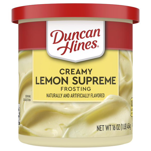 Duncan Hines Creamy Lemon Supreme Frosting