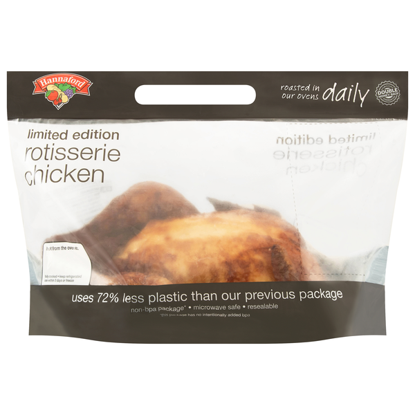 Hannaford BBQ Rotisserie Chicken (Cold)