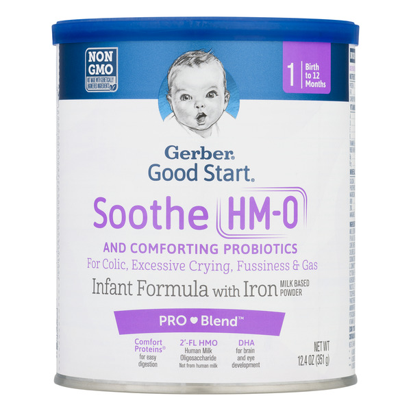 gerber soothe baby formula