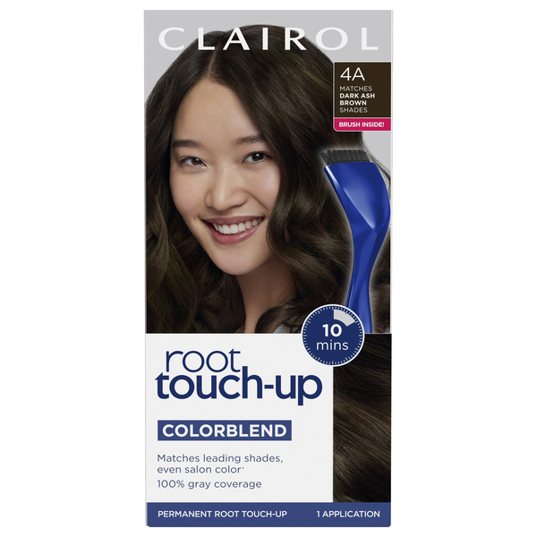 Clairol Permanent Root Touch-Up Dark Ash Brown 4A