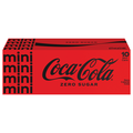 Coca-Cola Zero Sugar Cola Soda Mini - 10 pk