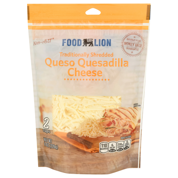 Food Lion Traditionally Shredded Queso Quesadilla Cheese