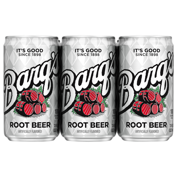 Barq's Root Beer Soda - 6 pk