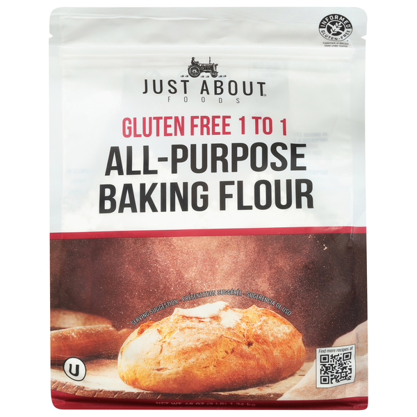 Just About Foods Gluten Free 1 to 1 All-Purpose Baking Flour