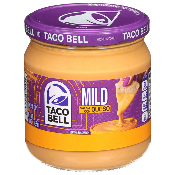Taco Bell Mild Salsa Con Queso Dip
