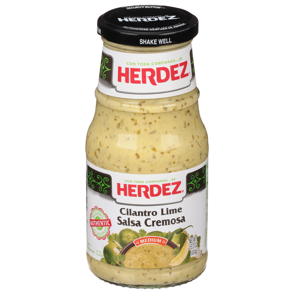 Herdez Medium Cilantro Lime Salsa Cremosa