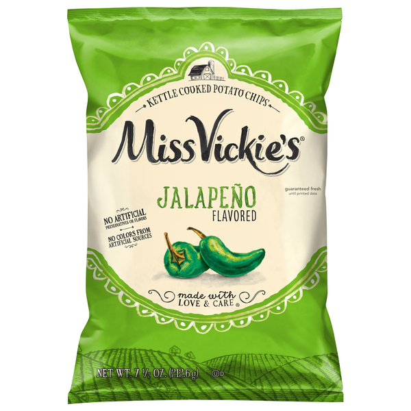 Miss Vickie's Jalapeno Kettle Cooked Potato Chips
