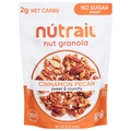 NuTrail Gluten Free No Sugar Added Keto Cinnamon Pecan Nut Granola