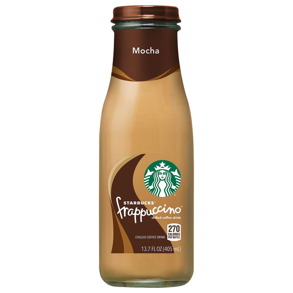Save on Starbucks Frappuccino Mocha Chilled Coffee Drink