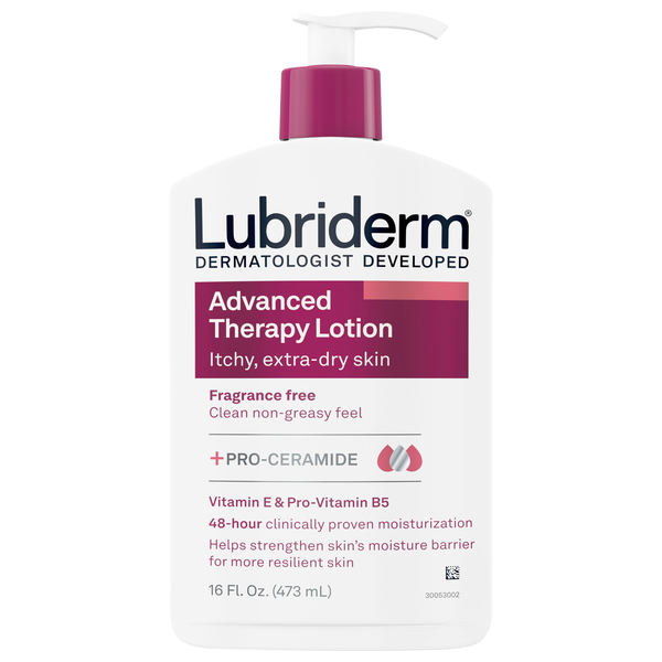 Lubriderm Advanced Therapy Lotion Extra Dry Skin Frangrance Free