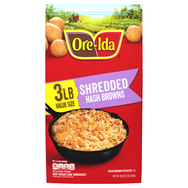 Ore-Ida Shredded Hash Browns Frozen