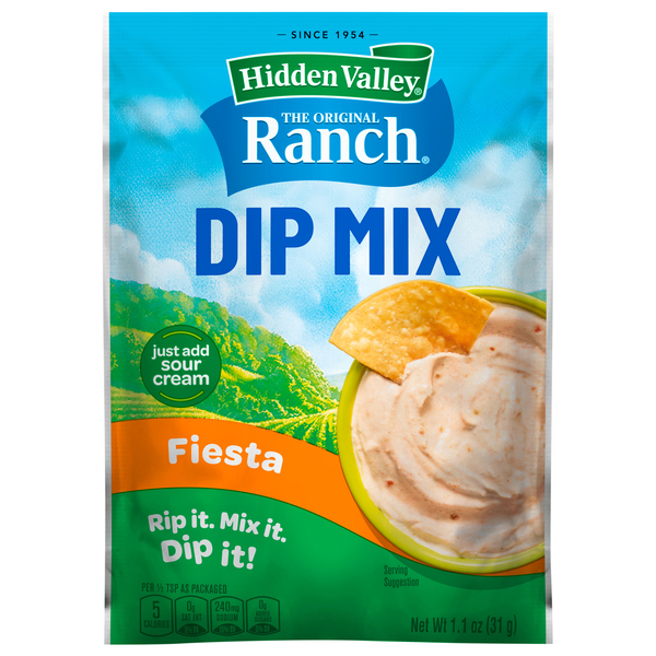 Hidden Valley Ranch Fiesta Dip Mix Packet