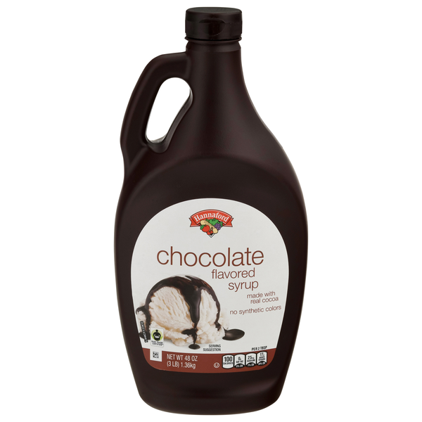 Hannaford Chocolate Flavored Syrup