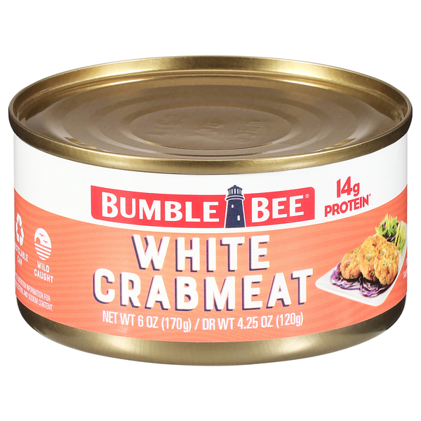 Bumble Bee Wild Caught White Crabmeat