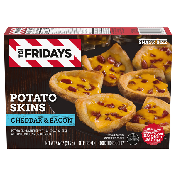 Save On TGI Fridays Potato Skins Cheddar Bacon Order Online Delivery 