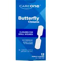 CareOne Bandages Butterfly for Small Wounds Latex Free 1 5/8 x 3/8 Inch