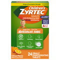 Zyrtec Children's Citrus Flavor Allergy Relief 10 mg Dissolve Tabs