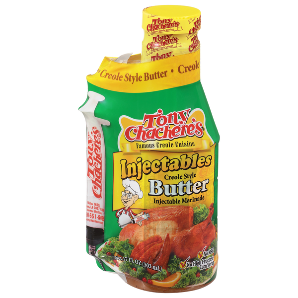 Tony Chachere's Injectables Creole Style Butter Marinade