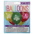 Unique Helium Quality Balloons Happy Birthday 12 Inch