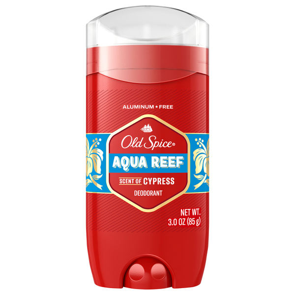 Old Spice Aqua Reef Cypress Aluminum Free Deodorant Stick