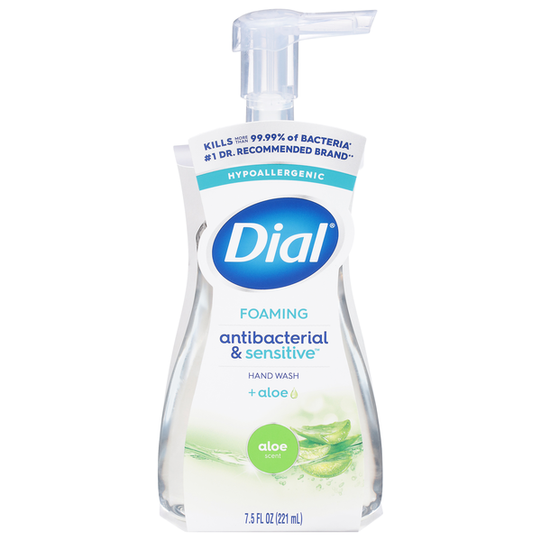 Dial Complete Clean + Gentle Aloe Antibacterial Foaming Hand Wash