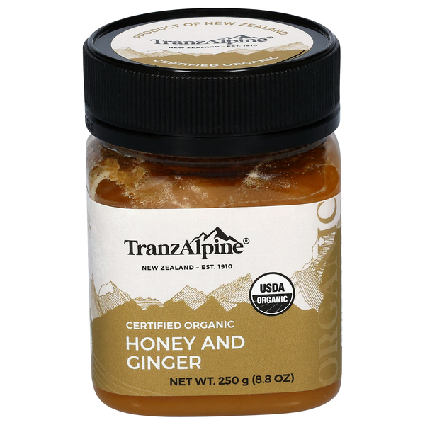 TranzAlpine Organic Honey & Ginger