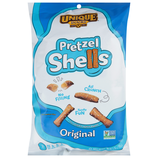 Unique Snacks Original Pretzel Shells