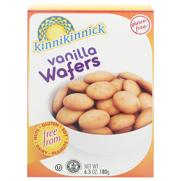 Kinnikinnick Gluten Free Vanilla Wafer Cookies