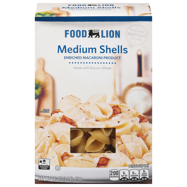 Food Lion Medium Pasta Shells