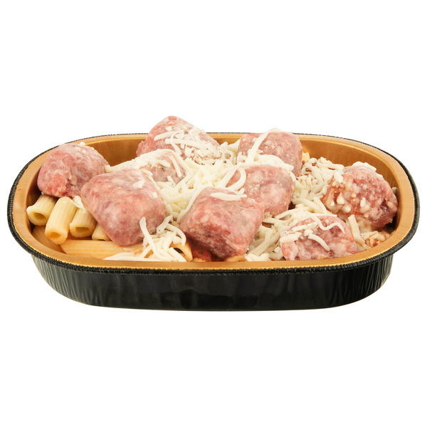 Hannaford Penne & Meatballs Meal Kit