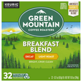 Green Mountain Decaf Breakfast Blend Light Roast K-Cup Coffee Pods