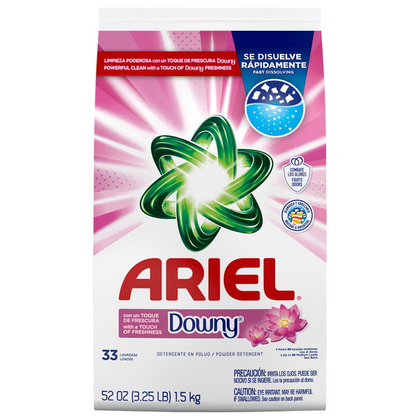 Ariel with Downy Freshness Laundry Detergent Powder