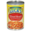 Luck's Mixed Beans Pinto & Great Northern Seasoned with Pork