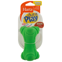Hartz DuraPlay Medium Dog Toy Bone Bacon Scented