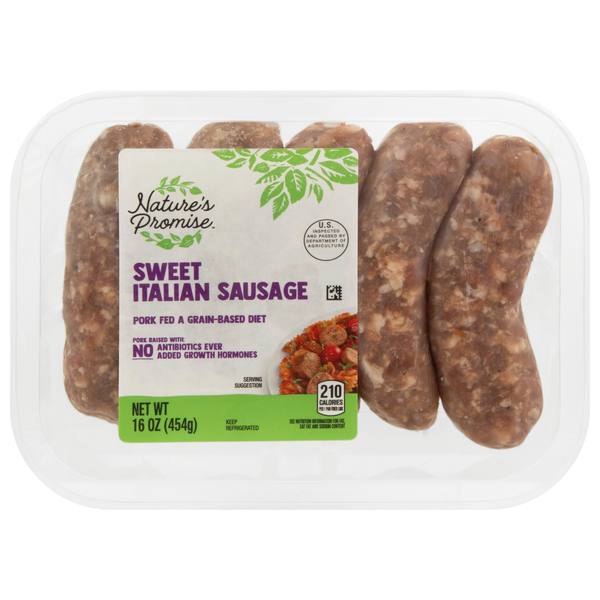 Nature's Promise Sweet Italian Sausage - 5 ct
