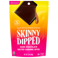 Skinny Dipped Dark Chocolate Salted Caramel Bites