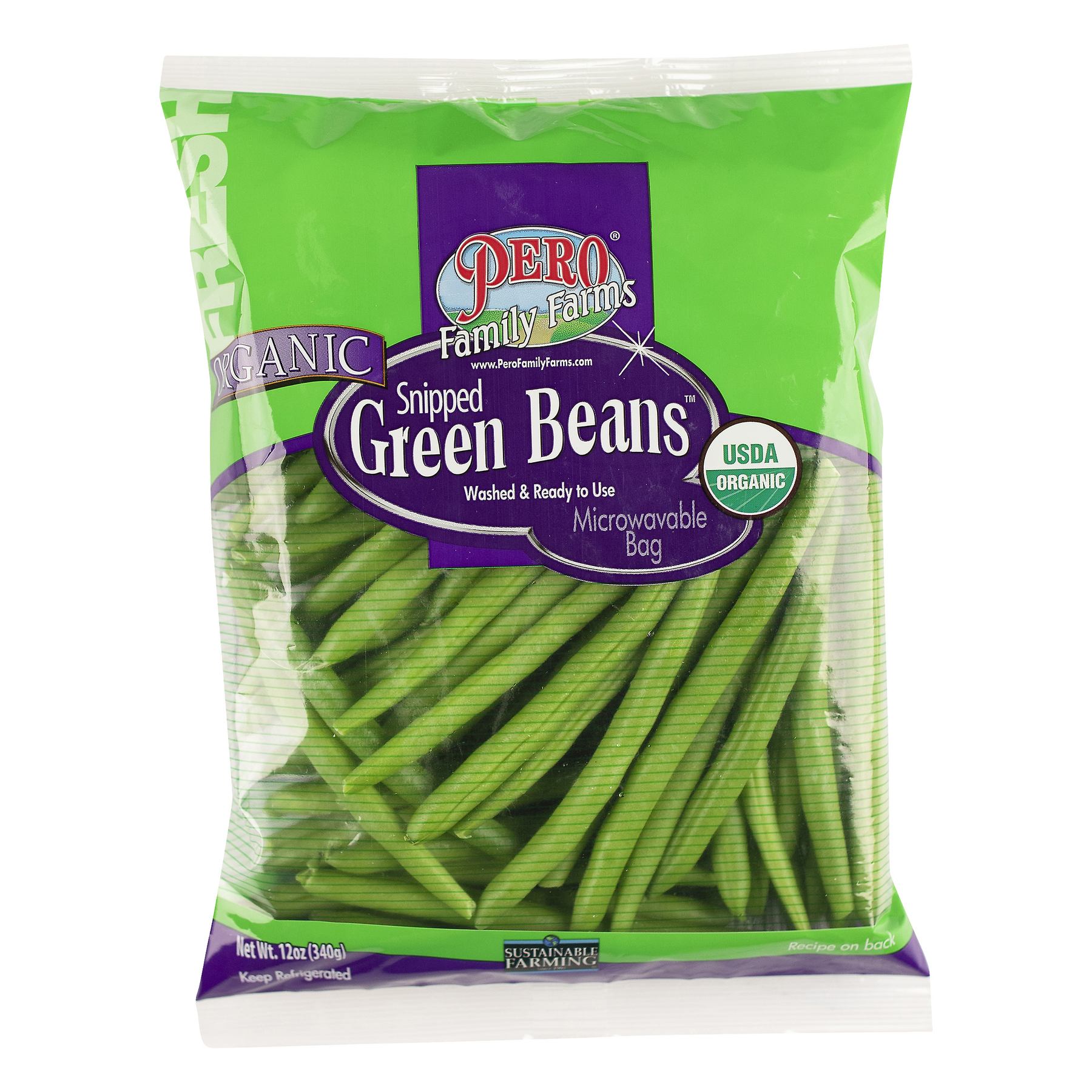 Pero Family Farms Pero Family Farms Green Beans Snipped Organic Fresh
