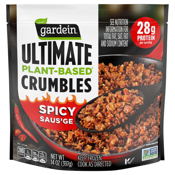 Gardein Ultimate Plant-Based Spicy Saus'ge Crumbles Frozen