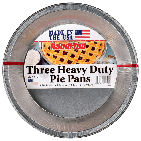 Handi-Foil Pie Pans Heavy Duty Large