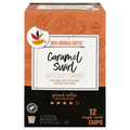 Our Brand Caramel Vanilla Medium Roast Single Serve Coffee Cups