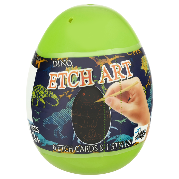 Mello Smello Dino Etch Art Egg Ages 3+