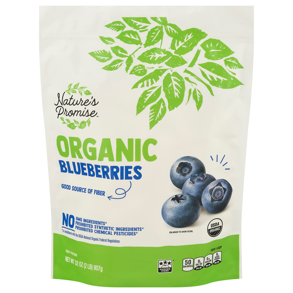 Nature's Promise Organic Blueberries Frozen